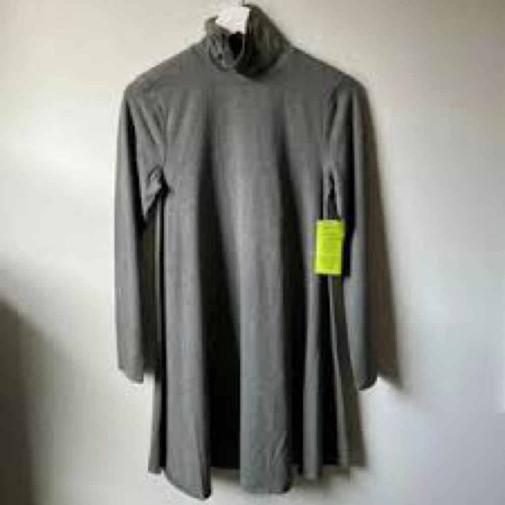 DESIGN LAB Organic Cotton minimalist grey dress size medium